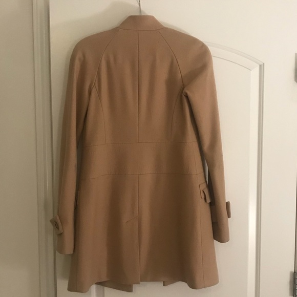 Rachel Zoe Camel Wool Pea Coat - Picture 2 of 7